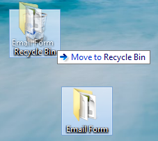 how to use recycling bin